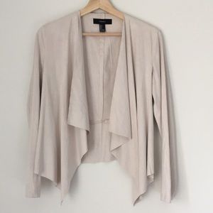 Forever 21 suede jacket size small